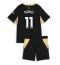 Maillot de football Réplique Manchester City Jeremy Doku #11 Extérieur Enfant 2026-27 Manche Courte (+ Pantalon court)