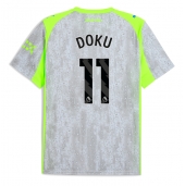 Maillot de football Réplique Manchester City Jeremy Doku #11 Troisième 2025-26 Manche Courte