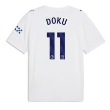 Maillot de football Réplique Manchester City Jeremy Doku #11 Troisième 2026-27 Manche Courte