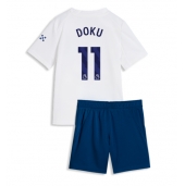 Maillot de football Réplique Manchester City Jeremy Doku #11 Troisième Enfant 2026-27 Manche Courte (+ Pantalon court)