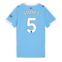 Maillot de football Réplique Manchester City John Stones #5 Domicile Femme 2025-26 Manche Courte