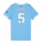 Maillot de football Réplique Manchester City John Stones #5 Domicile Femme 2025-26 Manche Courte