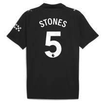 Maillot de football Réplique Manchester City John Stones #5 Extérieur 2025-26 Manche Courte