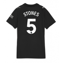 Maillot de football Réplique Manchester City John Stones #5 Extérieur Femme 2025-26 Manche Courte