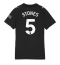Maillot de football Réplique Manchester City John Stones #5 Extérieur Femme 2025-26 Manche Courte