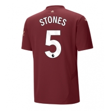Maillot de football Réplique Manchester City John Stones #5 Troisième 2024-25 Manche Courte