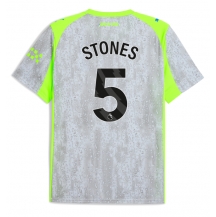 Maillot de football Réplique Manchester City John Stones #5 Troisième 2025-26 Manche Courte