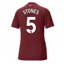 Maillot de football Réplique Manchester City John Stones #5 Troisième Femme 2024-25 Manche Courte