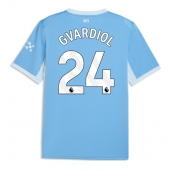 Maillot de football Réplique Manchester City Josko Gvardiol #24 Domicile 2026-27 Manche Courte