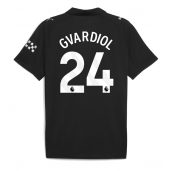 Maillot de football Réplique Manchester City Josko Gvardiol #24 Extérieur 2025-26 Manche Courte