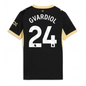 Maillot de football Réplique Manchester City Josko Gvardiol #24 Extérieur Femme 2026-27 Manche Courte