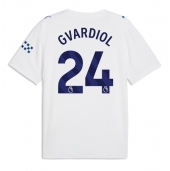 Maillot de football Réplique Manchester City Josko Gvardiol #24 Troisième 2026-27 Manche Courte