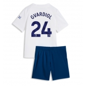 Maillot de football Réplique Manchester City Josko Gvardiol #24 Troisième Enfant 2026-27 Manche Courte (+ Pantalon court)