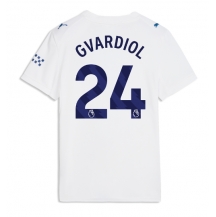 Maillot de football Réplique Manchester City Josko Gvardiol #24 Troisième Femme 2026-27 Manche Courte