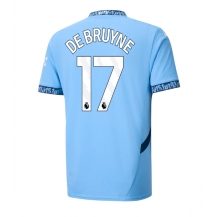 Maillot de football Réplique Manchester City Kevin De Bruyne #17 Domicile 2024-25 Manche Courte