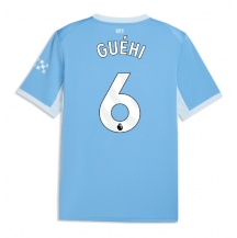 Maillot de football Réplique Manchester City Marc Guehi #6 Domicile 2026-27 Manche Courte