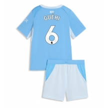Maillot de football Réplique Manchester City Marc Guehi #6 Domicile Enfant 2026-27 Manche Courte (+ Pantalon court)