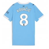 Maillot de football Réplique Manchester City Mateo Kovacic #8 Domicile Femme 2025-26 Manche Courte