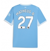 Maillot de football Réplique Manchester City Matheus Nunes #27 Domicile 2026-27 Manche Courte