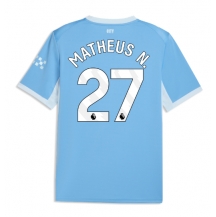 Maillot de football Réplique Manchester City Matheus Nunes #27 Domicile 2026-27 Manche Courte