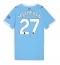 Maillot de football Réplique Manchester City Matheus Nunes #27 Domicile Femme 2025-26 Manche Courte