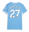 Maillot de football Réplique Manchester City Matheus Nunes #27 Domicile Femme 2026-27 Manche Courte