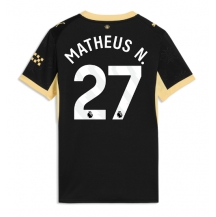 Maillot de football Réplique Manchester City Matheus Nunes #27 Extérieur Femme 2026-27 Manche Courte