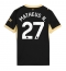 Maillot de football Réplique Manchester City Matheus Nunes #27 Extérieur Femme 2026-27 Manche Courte