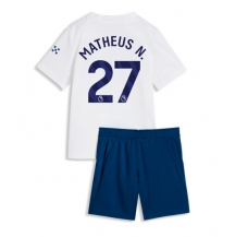 Maillot de football Réplique Manchester City Matheus Nunes #27 Troisième Enfant 2026-27 Manche Courte (+ Pantalon court)