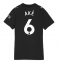 Maillot de football Réplique Manchester City Nathan Ake #6 Extérieur Femme 2025-26 Manche Courte
