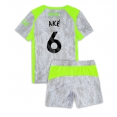 Maillot de football Réplique Manchester City Nathan Ake #6 Troisième Enfant 2025-26 Manche Courte (+ Pantalon court)