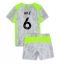 Maillot de football Réplique Manchester City Nathan Ake #6 Troisième Enfant 2025-26 Manche Courte (+ Pantalon court)