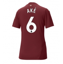 Maillot de football Réplique Manchester City Nathan Ake #6 Troisième Femme 2024-25 Manche Courte