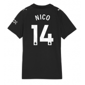 Maillot de football Réplique Manchester City Nico Gonzalez #14 Extérieur Femme 2025-26 Manche Courte
