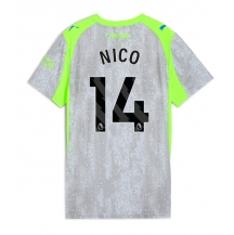 Maillot de football Réplique Manchester City Nico Gonzalez #14 Troisième Femme 2025-26 Manche Courte