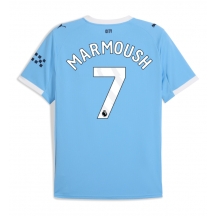 Maillot de football Réplique Manchester City Omar Marmoush #7 Domicile 2025-26 Manche Courte
