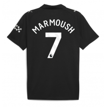 Maillot de football Réplique Manchester City Omar Marmoush #7 Extérieur 2025-26 Manche Courte