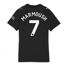 Maillot de football Réplique Manchester City Omar Marmoush #7 Extérieur Femme 2025-26 Manche Courte