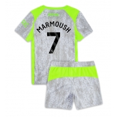 Maillot de football Réplique Manchester City Omar Marmoush #7 Troisième Enfant 2025-26 Manche Courte (+ Pantalon court)