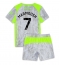 Maillot de football Réplique Manchester City Omar Marmoush #7 Troisième Enfant 2025-26 Manche Courte (+ Pantalon court)