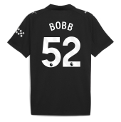 Maillot de football Réplique Manchester City Oscar Bobb #52 Extérieur 2025-26 Manche Courte