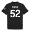 Maillot de football Réplique Manchester City Oscar Bobb #52 Extérieur 2025-26 Manche Courte