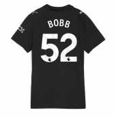 Maillot de football Réplique Manchester City Oscar Bobb #52 Extérieur Femme 2025-26 Manche Courte