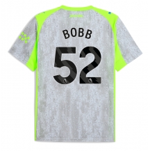 Maillot de football Réplique Manchester City Oscar Bobb #52 Troisième 2025-26 Manche Courte