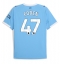 Maillot de football Réplique Manchester City Phil Foden #47 Domicile 2025-26 Manche Courte