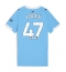 Maillot de football Réplique Manchester City Phil Foden #47 Domicile Femme 2025-26 Manche Courte