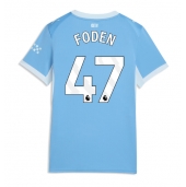 Maillot de football Réplique Manchester City Phil Foden #47 Domicile Femme 2026-27 Manche Courte