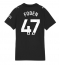 Maillot de football Réplique Manchester City Phil Foden #47 Extérieur Femme 2025-26 Manche Courte