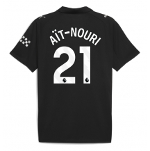 Maillot de football Réplique Manchester City Rayan Ait-Nouri #21 Extérieur 2025-26 Manche Courte