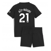Maillot de football Réplique Manchester City Rayan Ait-Nouri #21 Extérieur Enfant 2025-26 Manche Courte (+ Pantalon court)